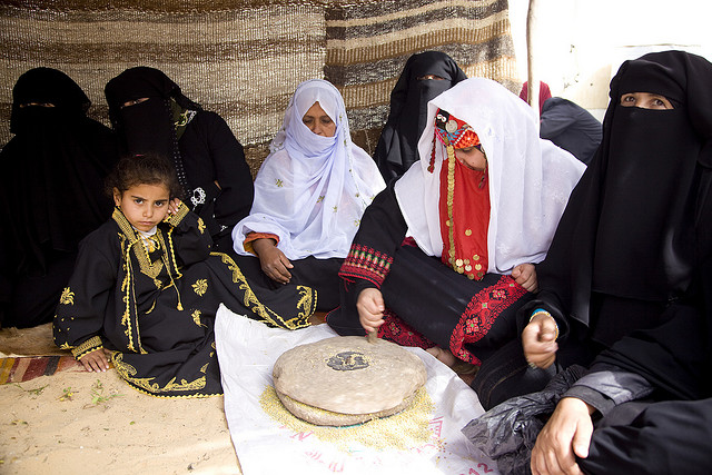 Vrouwen in Gaza - (foto: Flickr/codepinkhq)